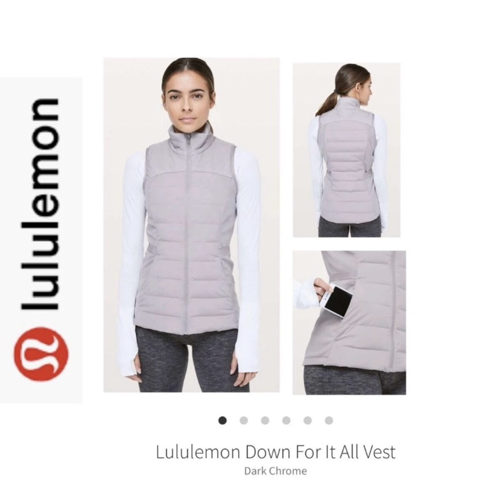 Lululemon light pink 
Down‎ Vest